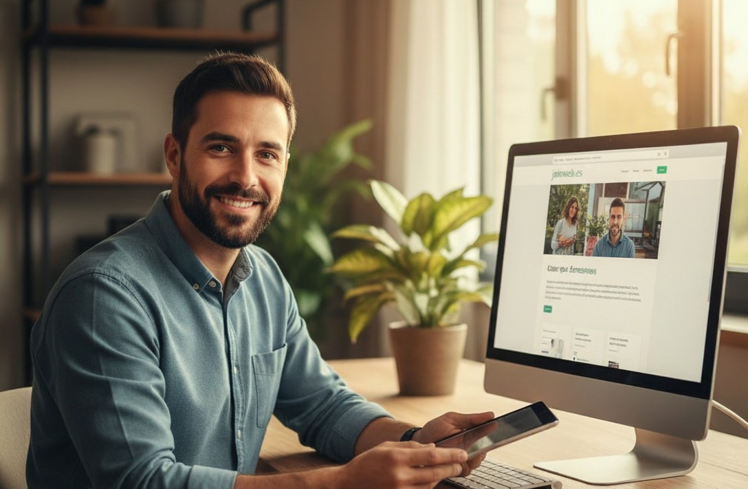 Autónomo frente al pc